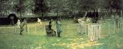 John Lavery THe Tennis Party Spain oil painting artist